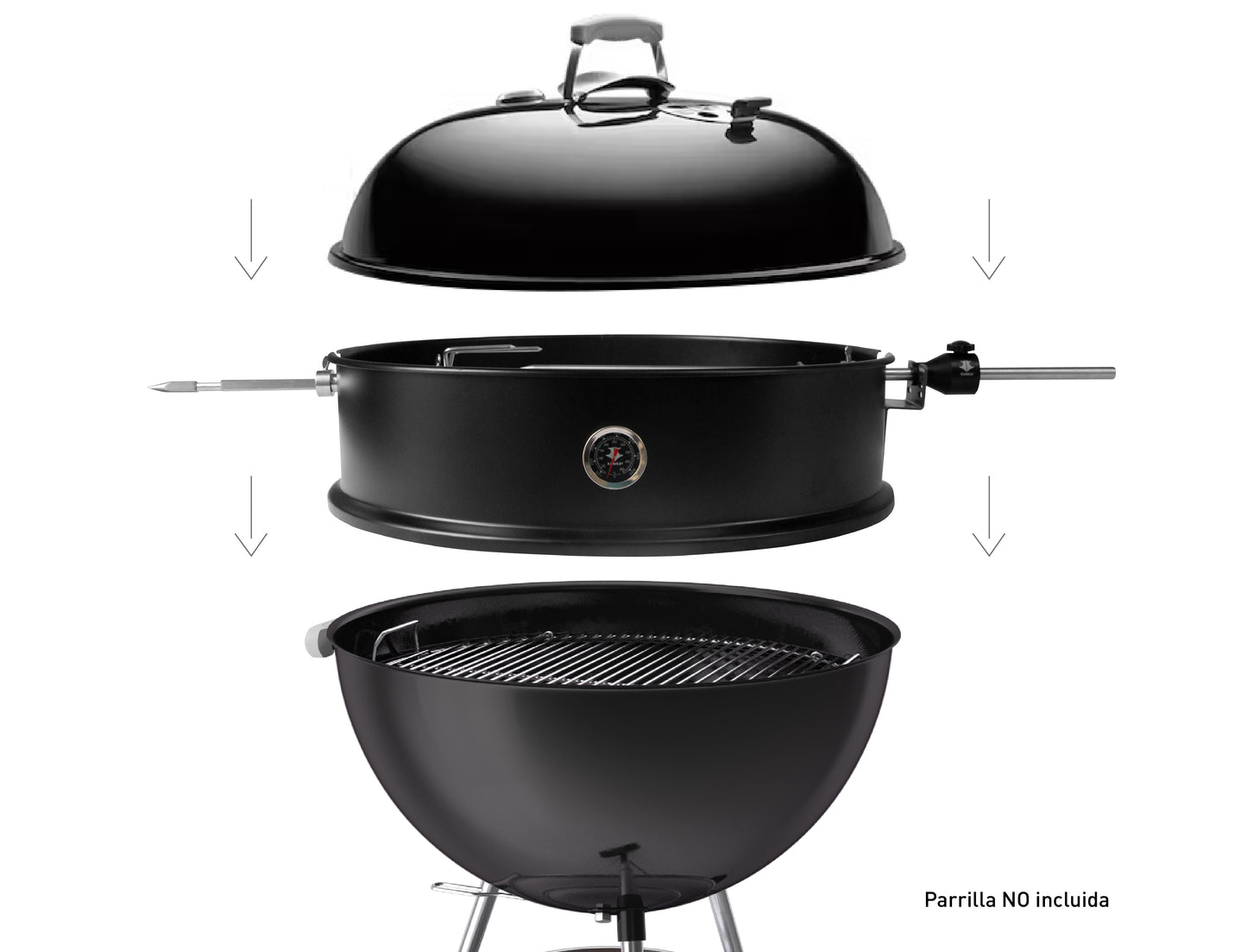 ANILLO PARA ASADOR DE 22"