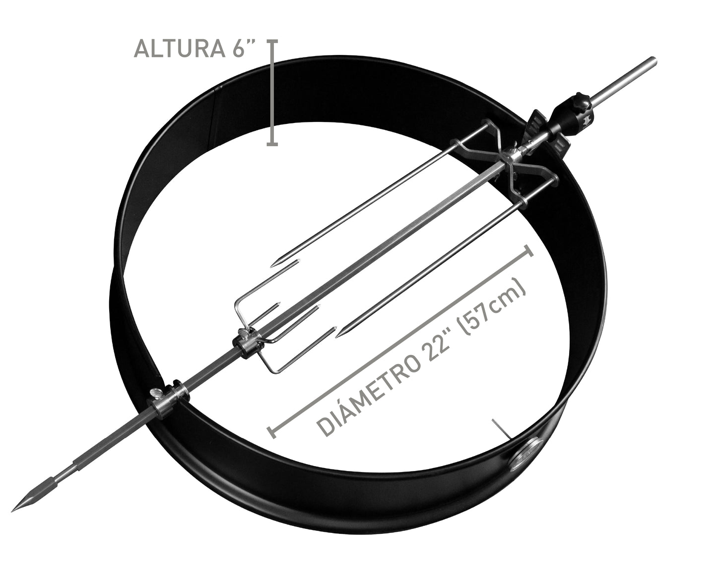 ANILLO PARA ASADOR DE 22"