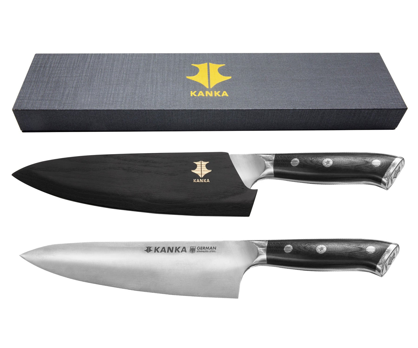 CUCHILLO CHEF 8" ACERO ALEMAN - KANKA.cl