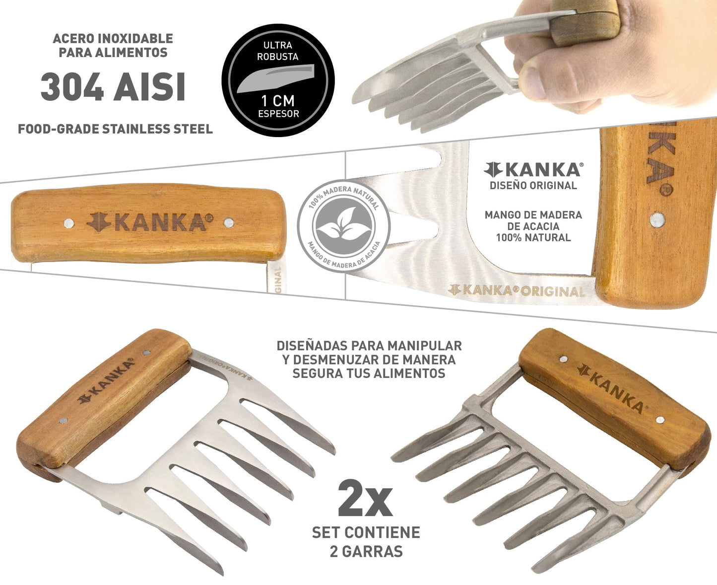 GARRAS PARA ASADOS - KANKA.cl