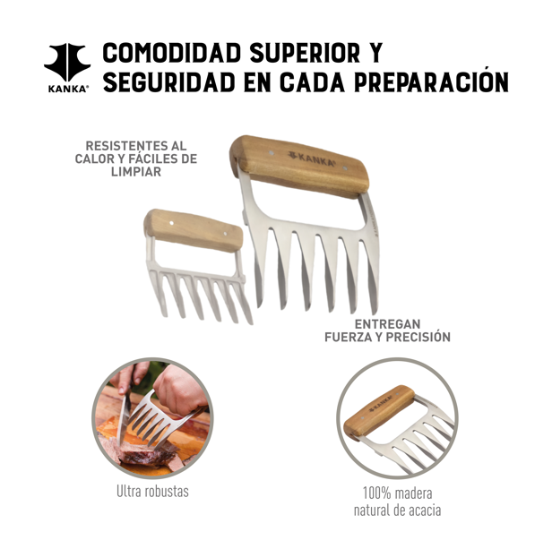 GARRAS PARA ASADOS