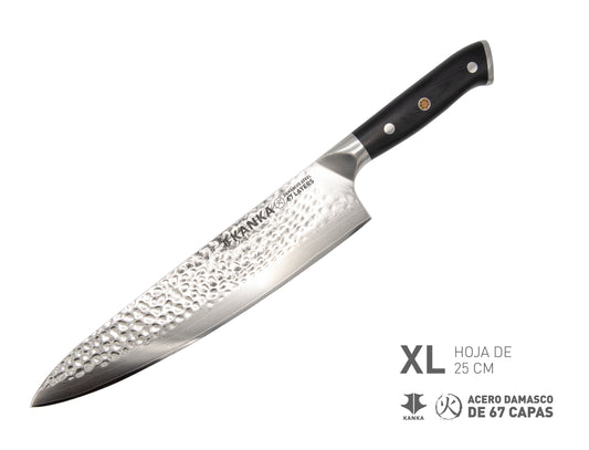 CUCHILLO ACERO DAMASCO XL