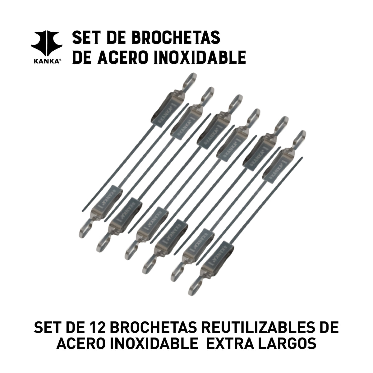 SET 12 BROCHETAS