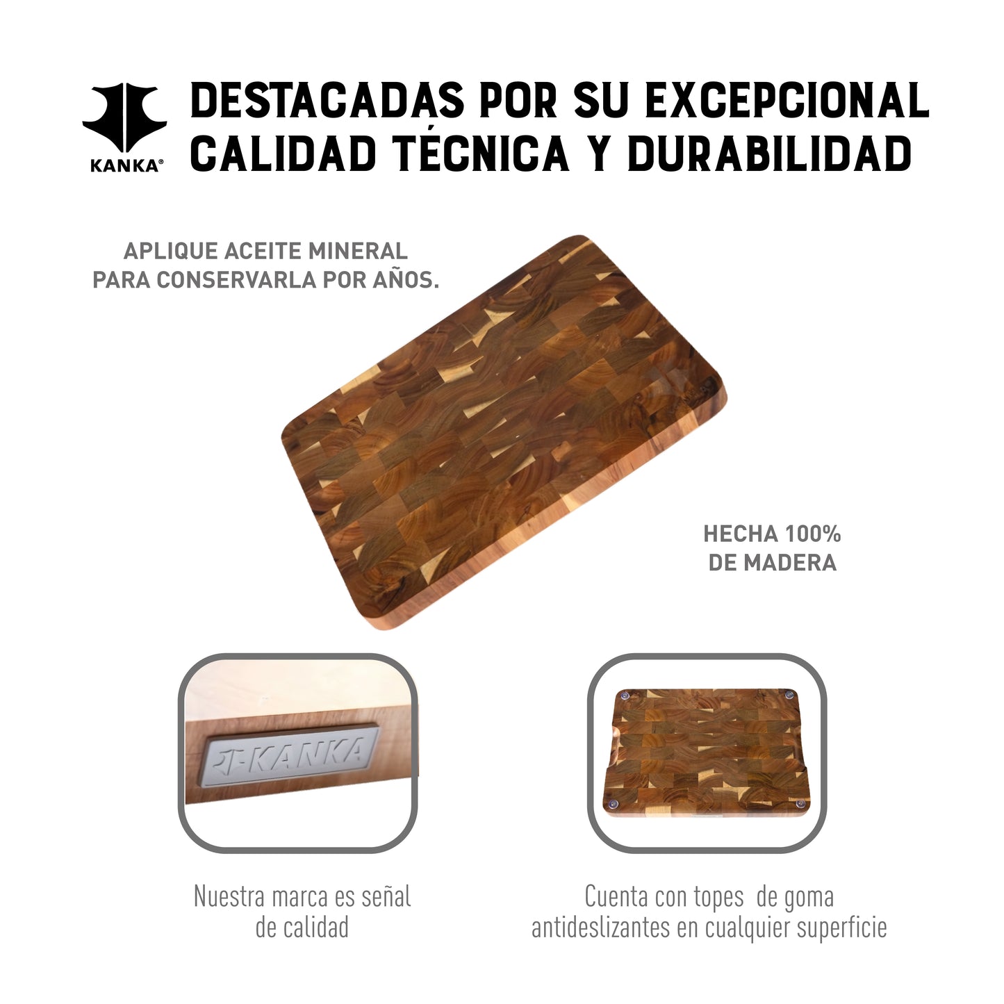 TABLA PARA CORTAR "ENDGRAIN"